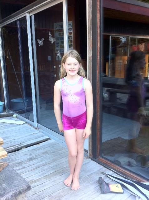 14 April 2011 à 15h45 - Amélie ou Scut, 9 ans, souhaite devenir championne olympique plus tard.